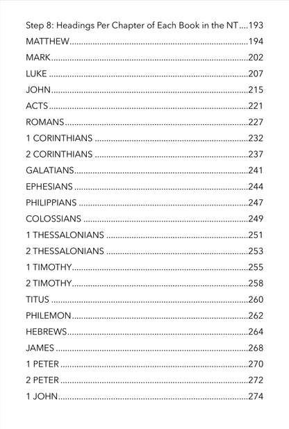 How to Memorize the Whole Bible in 10 Steps - Printable Workbook
